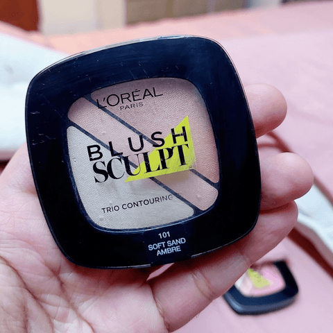 L'Oréal Paris Infallible Blush Sculpt Trio Blusher - 101 Soft Sand Ambre - Infinite Beauty L'Oréal Paris Infallible Blush Sculpt Trio Blusher - 101 Soft Sand Ambre - Infinite Beauty