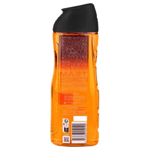 Adidas Team Force Zesty & Intense 3 in 1 Face, Hair & Body Shower Gel, 400ml - Infinite Beauty Adidas Team Force Zesty & Intense 3 in 1 Face, Hair & Body Shower Gel, 400ml - Infinite Beauty