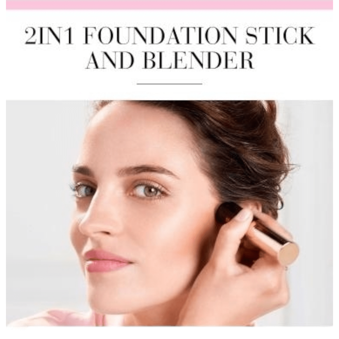 Bourjois - Always Fabulous 2 - In - 1 Foundcealer Stick With Blender - Rose Vanille 200 - Infinite Beauty