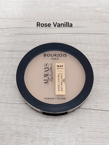 Bourjois Always Fabulous Matte Face Powder Rose Vanilla - Infinite Beauty Bourjois Always Fabulous Matte Face Powder Rose Vanilla - Infinite Beauty