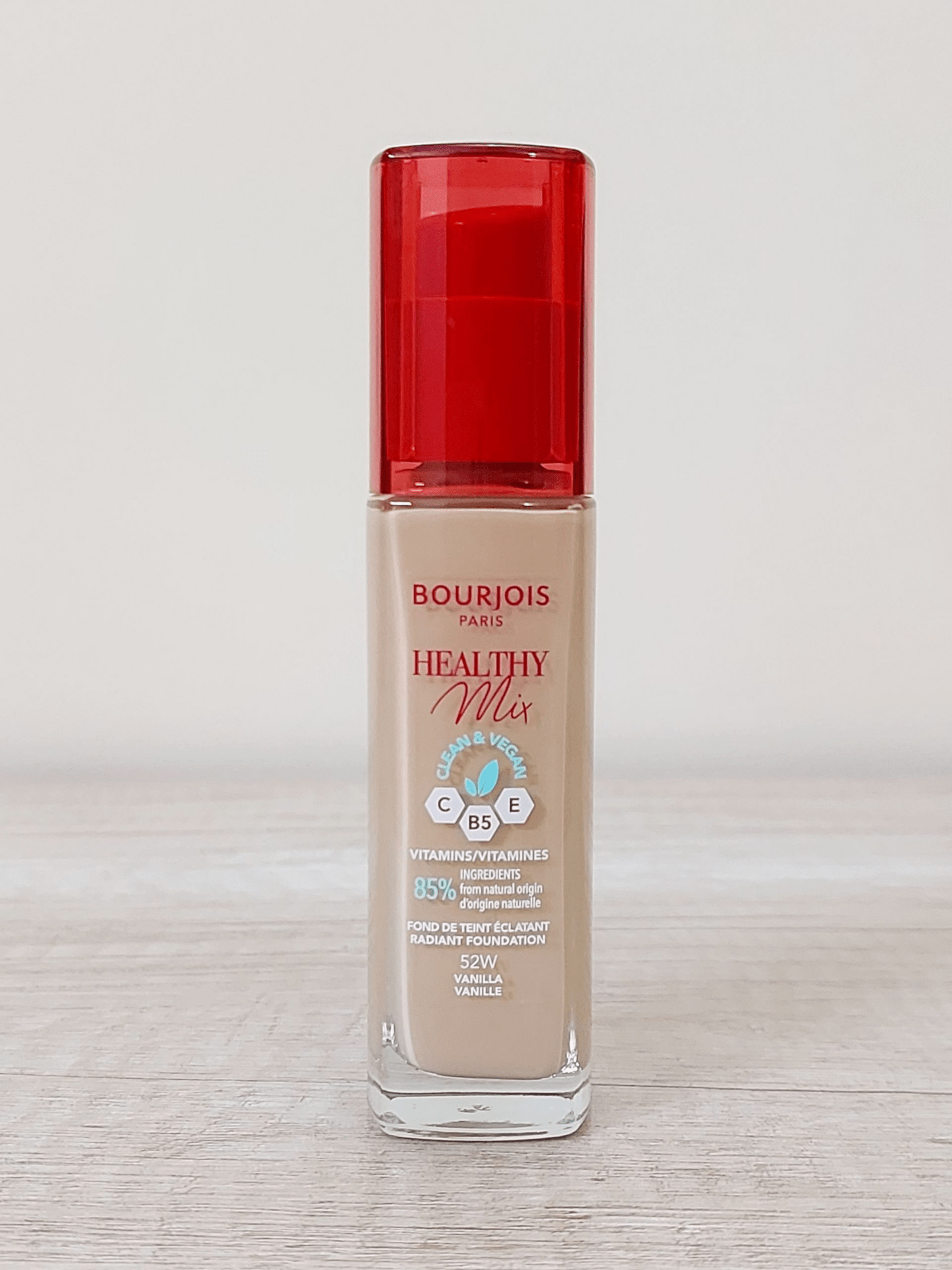 Bourjois Healthy Mix Clean & Vegan Foundation 52W Vanilla - Infinite Beauty