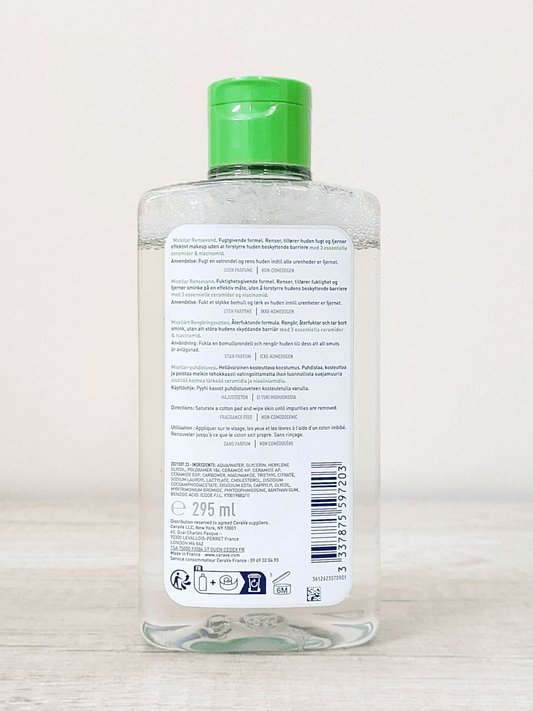 CeraVe Ultra Gentle Hydrating Micellar Cleansing Water 295ml - Infinite Beauty