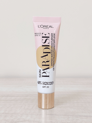 L'Oreal Skin Paradise Tinted Moisturiser Foundation 02 Medium - Infinite Beauty L'Oreal Skin Paradise Tinted Moisturiser Foundation 02 Medium - Infinite Beauty