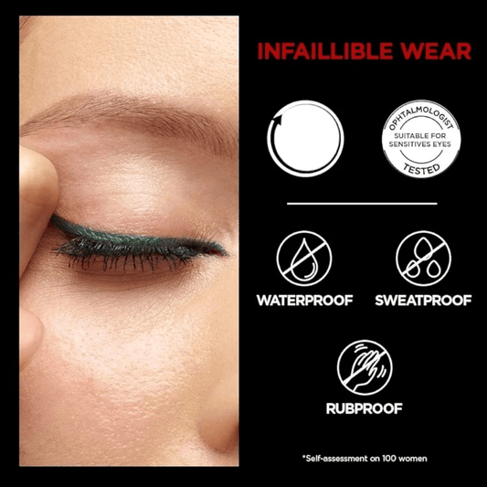 L'Oreal Paris Infallible Stylo Waterproof Eyeliner, 301 Night Day Black - Infinite Beauty