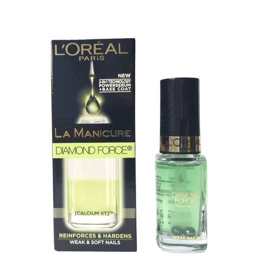 L'oreal La Manicure Diamond Force 2 in 1 Powerserum and base coat - Infinite Beauty
