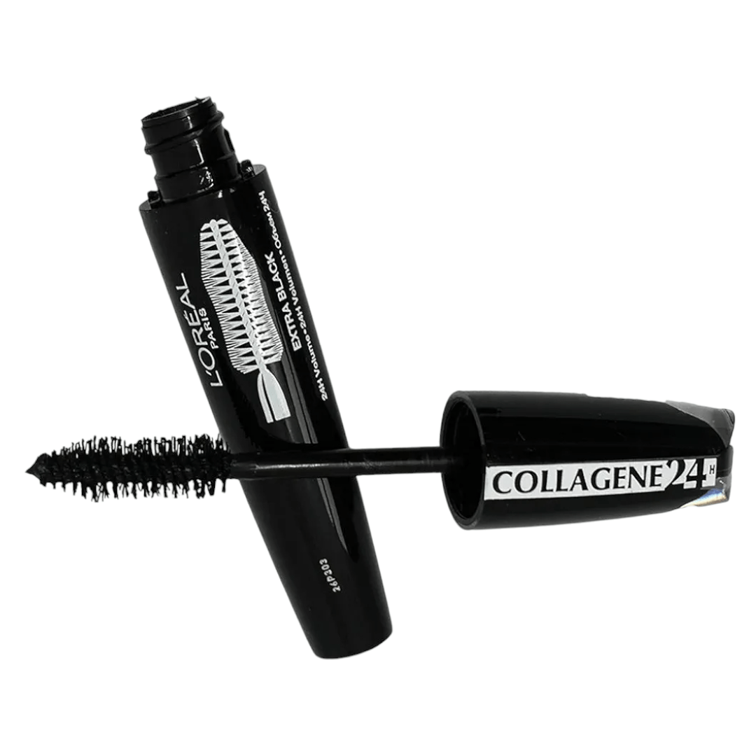 L'Oréal Paris Mega Volume Collagene 24h Black Mascara - Extra Black - Infinite Beauty