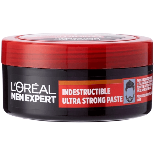 L'Oreal Paris Men Expert Extreme Fix Indestructible Fixing Hair Paste, Ultra Strong Hold, 75ml - Infinite Beauty