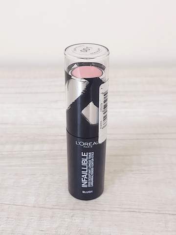 L'Oreal Infallible Longwear Shaping Stick Blush 001 Sexy Flush - Infinite Beauty L'Oreal Infallible Longwear Shaping Stick Blush 001 Sexy Flush - Infinite Beauty