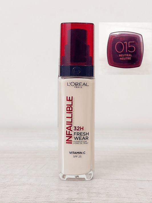 L'Oreal Paris Infallible - 32H Fresh Wear Foundation 15 Neutral - Infinite Beauty