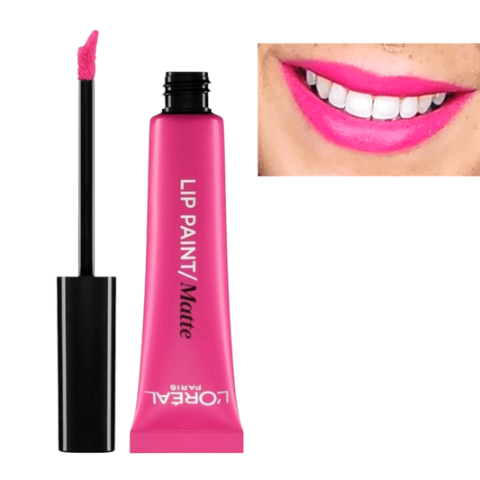 Loreal Paris Lip Paint Matte Liquid Lipstick 202 King Pink - Infinite Beauty
