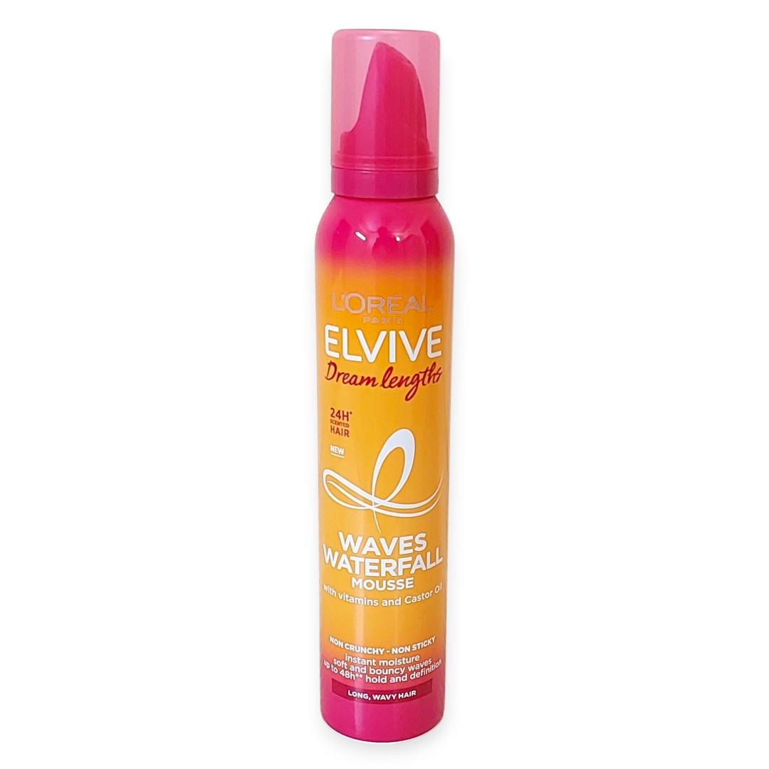 L'Oréal Paris Elvive Dream Lengths Waves Waterfall Mousse.