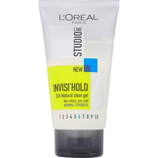 Loreal Paris Line Studio Invisi Hold 6 Normal Strength Styling Hair Gel 150ml - Infinite Beauty