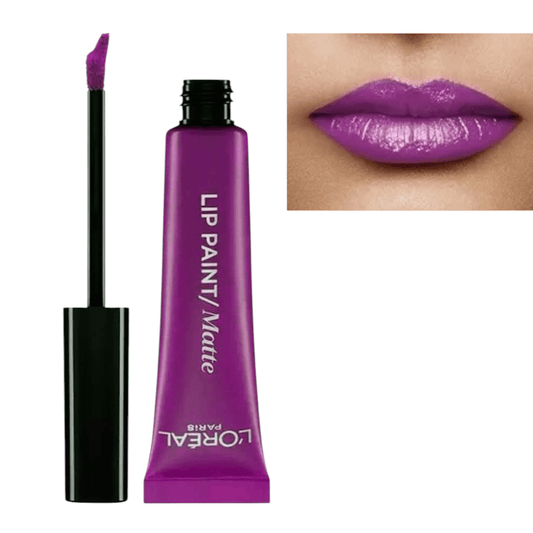 Loreal Paris Lip Paint Matte Liquid Lipstick 207 Wuthering Purple - Infinite Beauty
