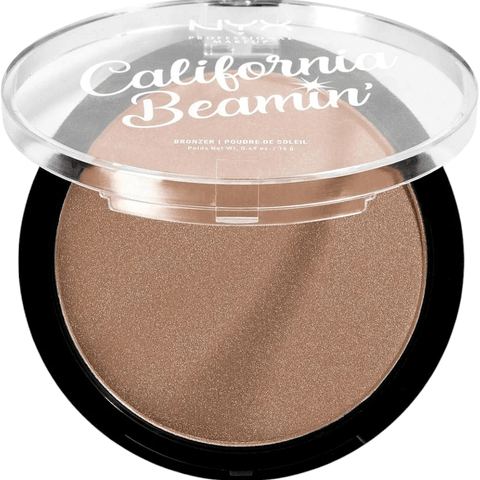 NYX CALIFORNIA BEAMIN' FACE & BODY BRONZER - THE GOLDEN ONE - Infinite Beauty NYX CALIFORNIA BEAMIN' FACE & BODY BRONZER - THE GOLDEN ONE - Infinite Beauty
