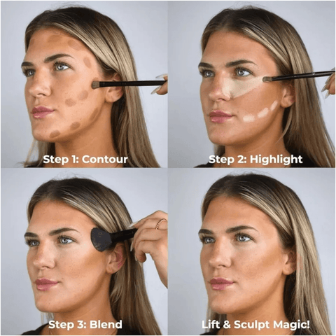 W7 Lift & Sculpt Cream Contour Kit - Concealing, Highlighting & Contouring Makeup Palette - Infinite Beauty W7 Lift & Sculpt Cream Contour Kit - Concealing, Highlighting & Contouring Makeup Palette - Infinite Beauty