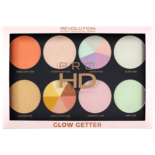 Makeup Revolution Pro HD Highlight Face Palette Glow Getter - Infinite Beauty
