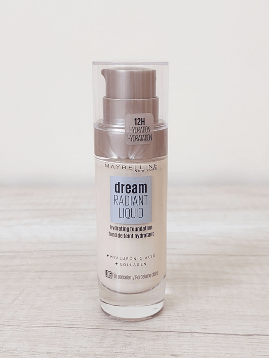 Maybelline Dream Radiant Liquid Foundation 05 Fair Porcelain - Infinite Beauty