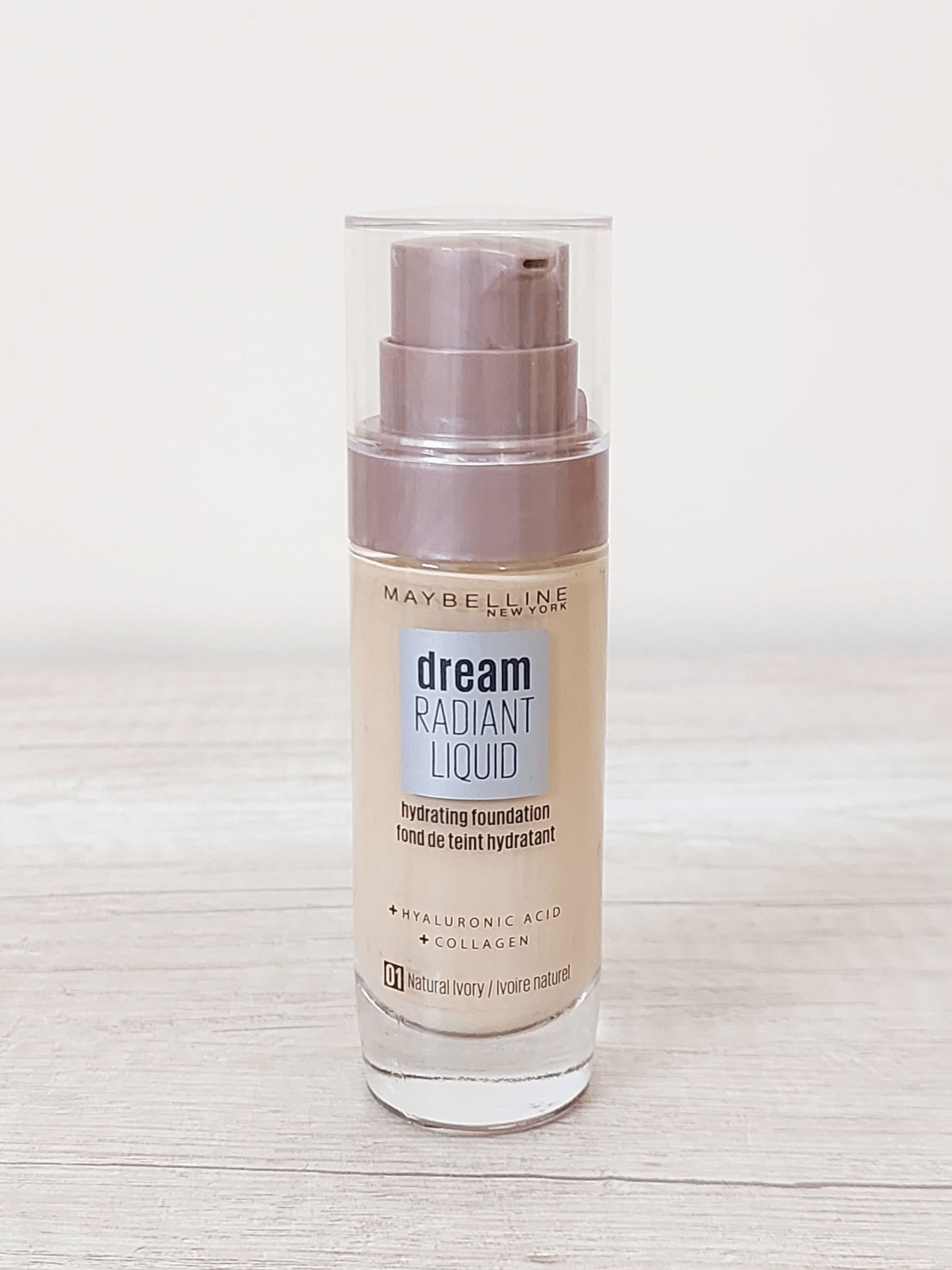 Maybelline Dream Satin Liquid Foundation 01 Natural Ivory - Infinite Beauty