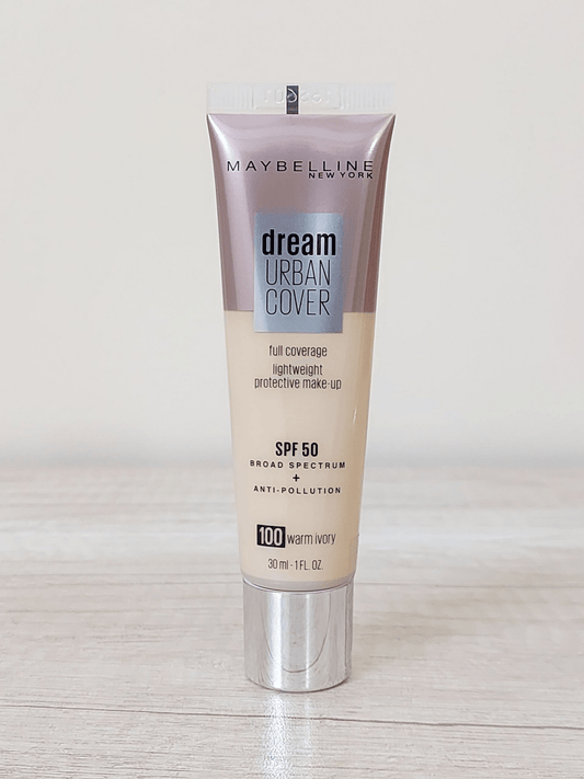 Maybelline Dream Urban Cover Foundation 100 Warm Ivory - Infinite Beauty