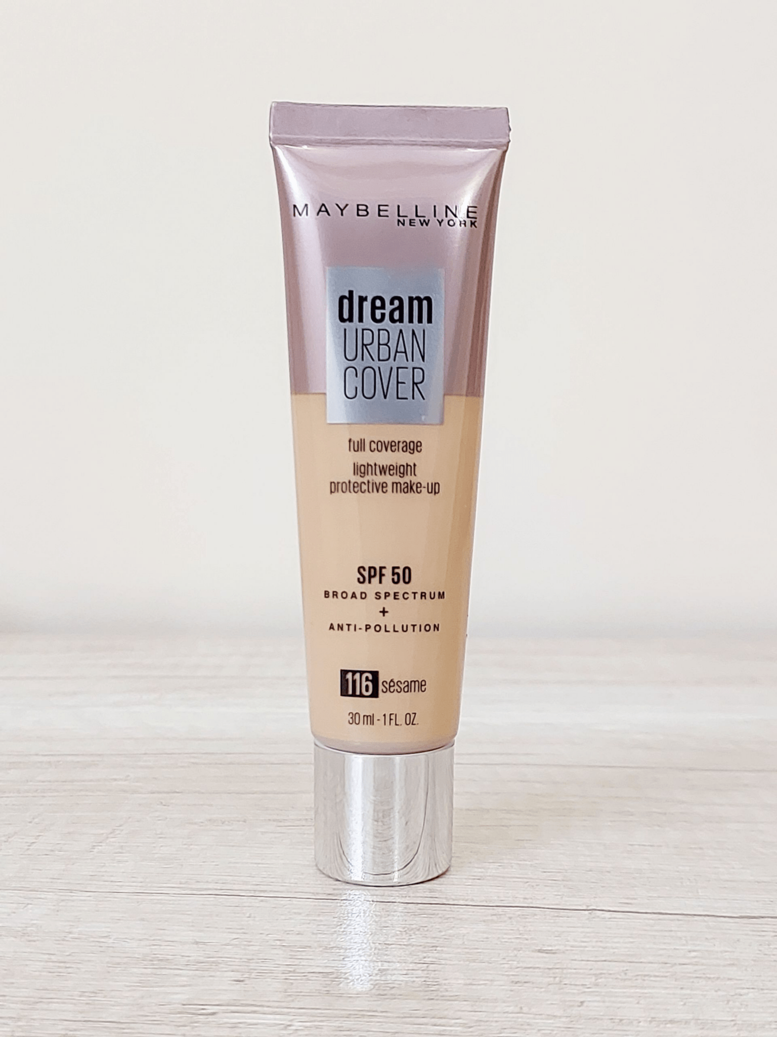 Maybelline Dream Urban Cover Foundation 116 Sesame - Infinite Beauty