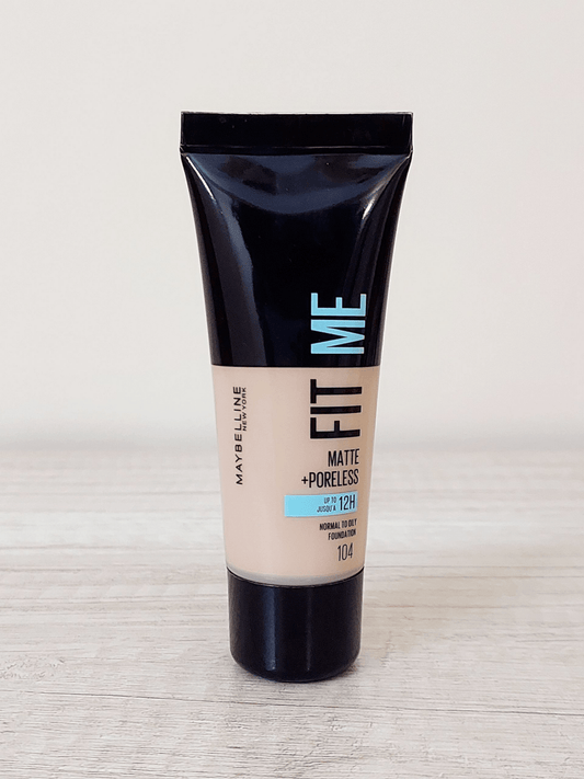 Maybelline Fit Me Foundation Matte & Poreless 104 Soft Ivory - Infinite Beauty