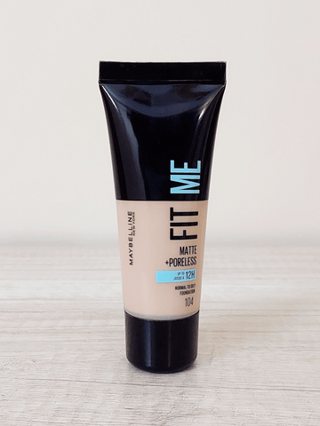 Maybelline Fit Me Foundation Matte & Poreless 104 Soft Ivory - Infinite Beauty Maybelline Fit Me Foundation Matte & Poreless 104 Soft Ivory - Infinite Beauty