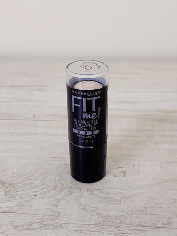 Maybelline Fit Me Shine - Free Balance Stick Foundation 110 Porcelain - Infinite Beauty Maybelline Fit Me Shine - Free Balance Stick Foundation 110 Porcelain - Infinite Beauty