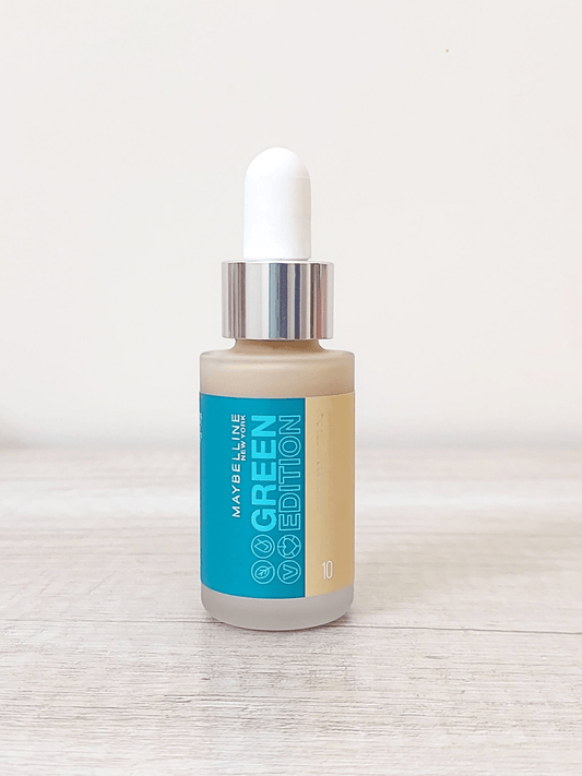 Maybelline Green Edition Superdrop Tinted oil Foundation 10 - Infinite Beauty