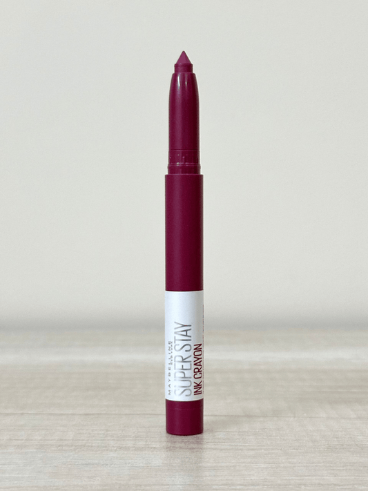 Maybelline SuperStay Ink Lip Crayon Lipstick 60 Accept A Dare - Infinite Beauty