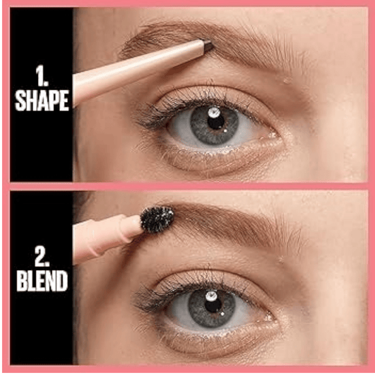 Maybelline Total Temptation Eyebrow Definer Pencil - Deep Brown - Infinite Beauty