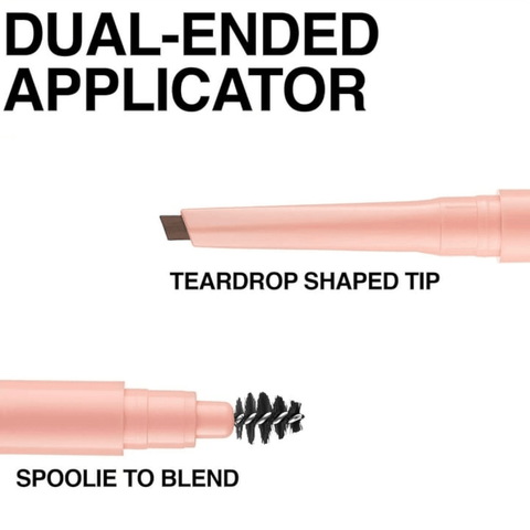 Maybelline Total Temptation Eyebrow Definer Pencil - Soft Brown - Infinite Beauty Maybelline Total Temptation Eyebrow Definer Pencil - Soft Brown - Infinite Beauty