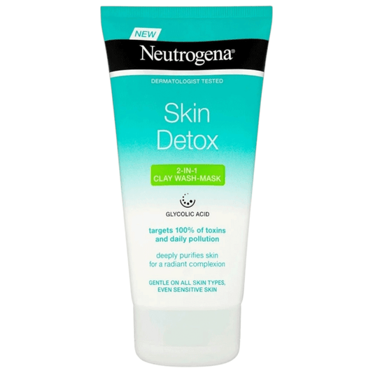 Neutrogena Skin Detox Clarifying Clay Wash Mask, All Skin Types, 150ml - Infinite Beauty