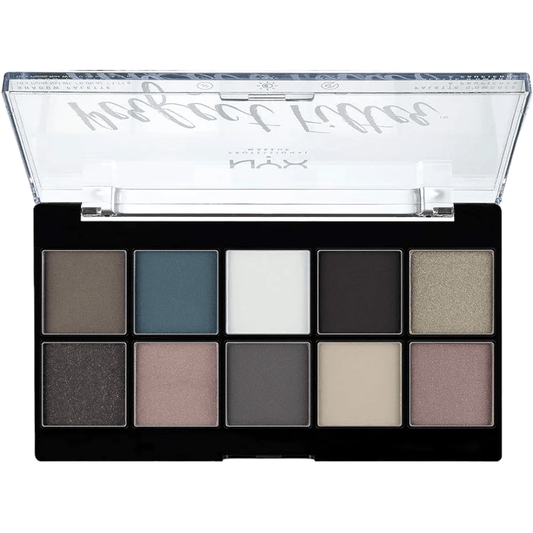 Nyx Professional Makeup Perfect Filter Shadow Palette, Gloomy Days 04 Pfsp04 - Infinite Beauty