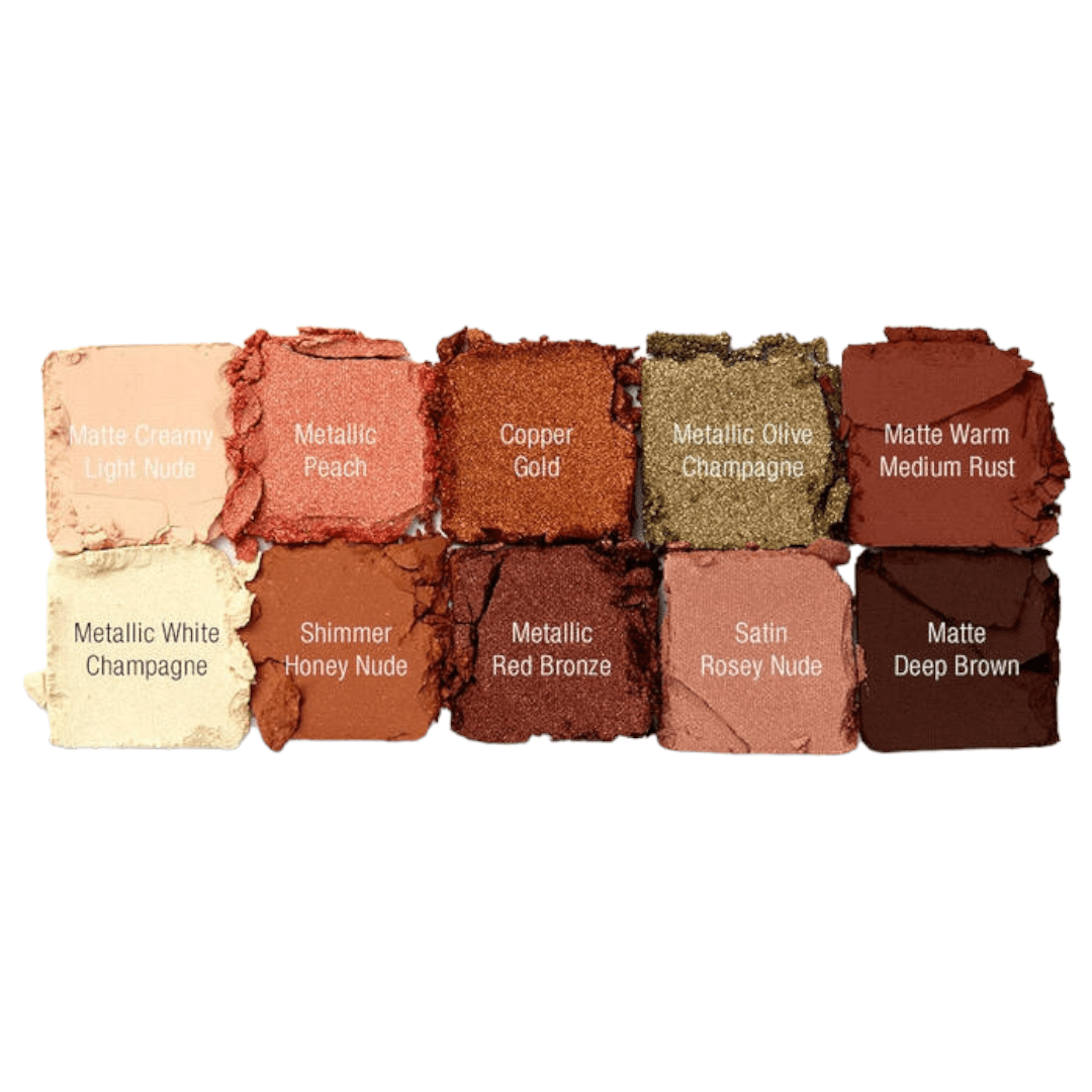NYX AWAY WE GLOW SHADOW PALETTE - 02 HOOKED ON GLOW - Infinite Beauty