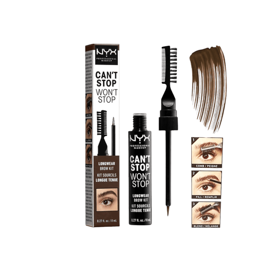 NYX Professional CAN 'T STOP WON'T STOP EYEBROW TINT - Expresso - Infinite Beauty