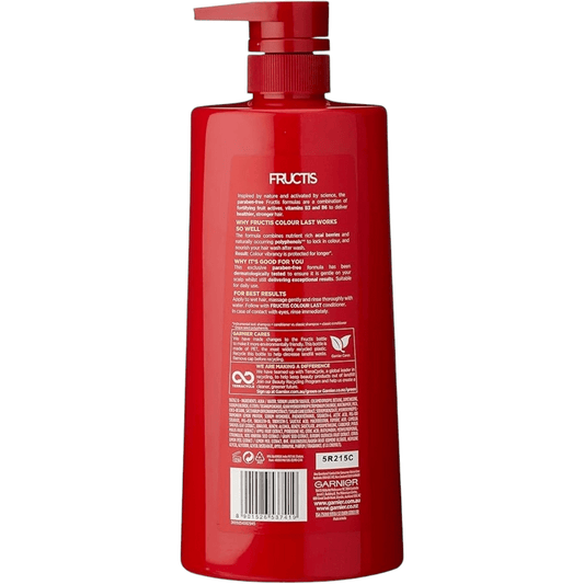 Garnier Fructis Colour Last Shampoo for Coloured Hair 850ml - Infinite Beauty
