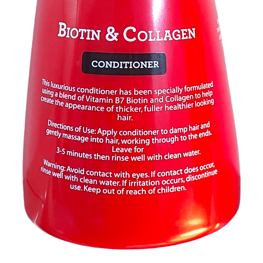 Biotin & Collagen Thickening Conditioner 400ml - Infinite Beauty