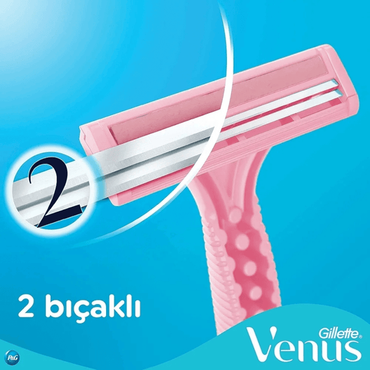 Gillette Simply Venus Basic Disposable Razors For Women - 5Pcs - Infinite Beauty