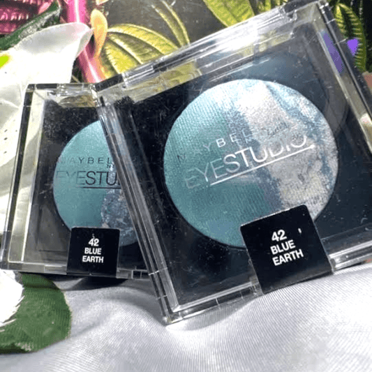 Maybelline Eye Studio Duo Baked Eye Shadows Blue Earth 42 - Infinite Beauty
