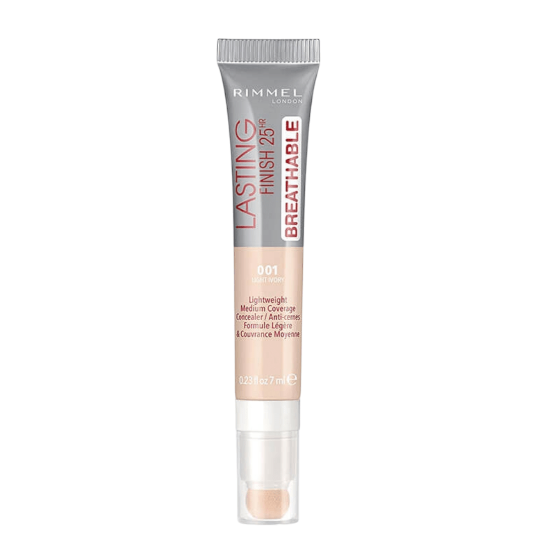 Rimmel Lasting Finish 25Hr Breathable Concealer - 001 Light Ivory - Infinite Beauty