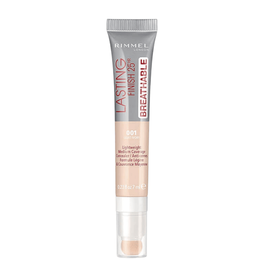 Rimmel Lasting Finish 25Hr Breathable Concealer - 001 Light Ivory - Infinite Beauty