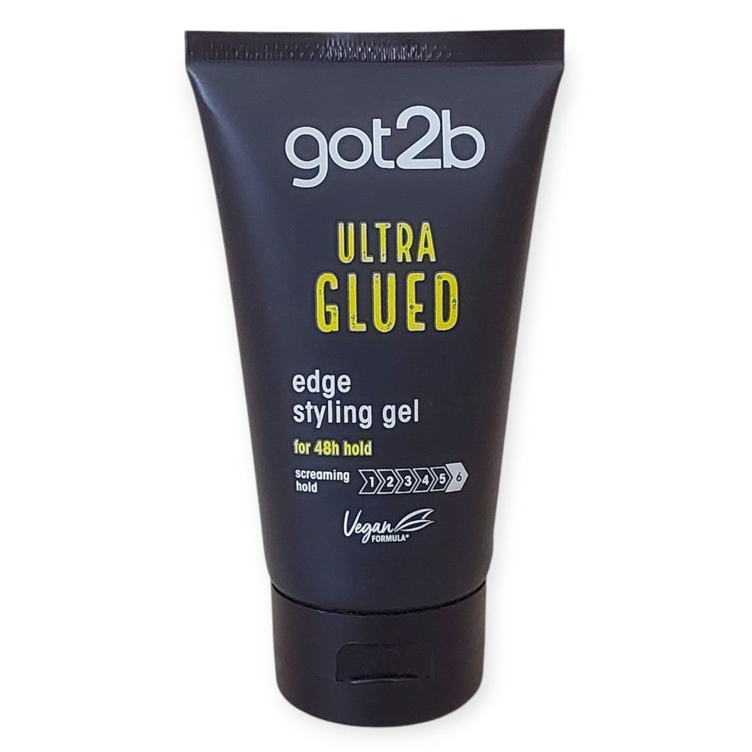Schwarzkopf Got2b Ultra Glued Edge Styling Gel (150ml).