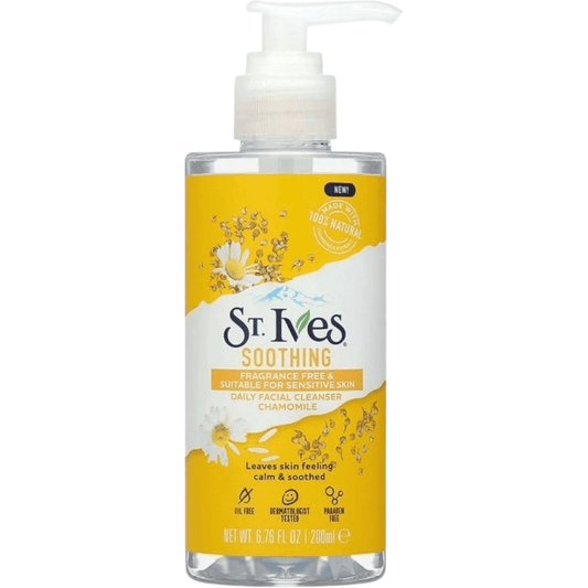 St lves Soothing Daily Facial Cleanser Chamomile 200ml - Infinite Beauty