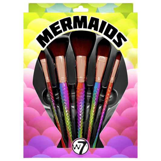 W7 Professional Mermaids 5 pieces Makeup Brush Set - Infinite Beauty