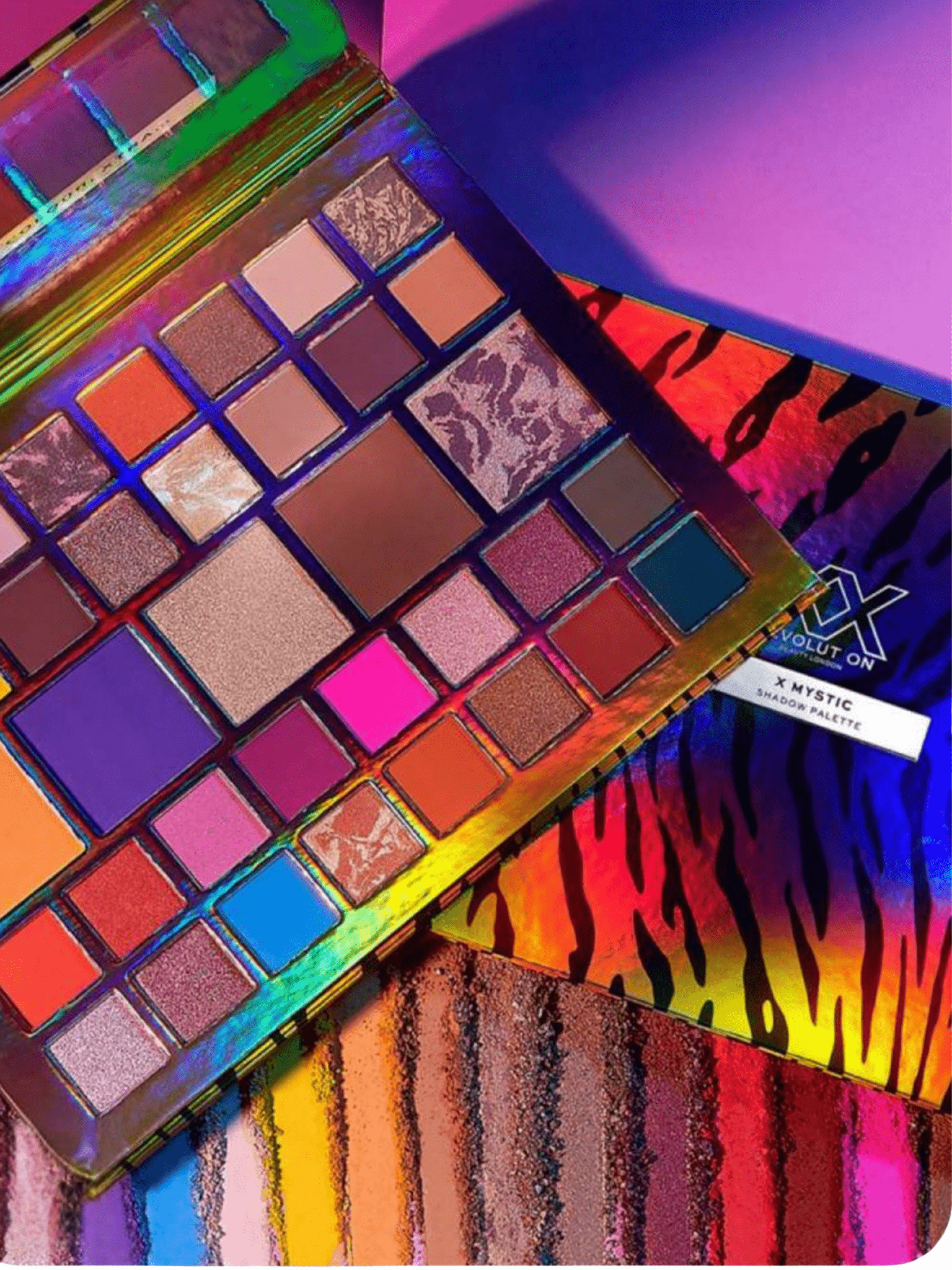 Makeup Revolution London X Mystic 37 Shades Eyeshadow Palette 3.5G - Infinite Beauty