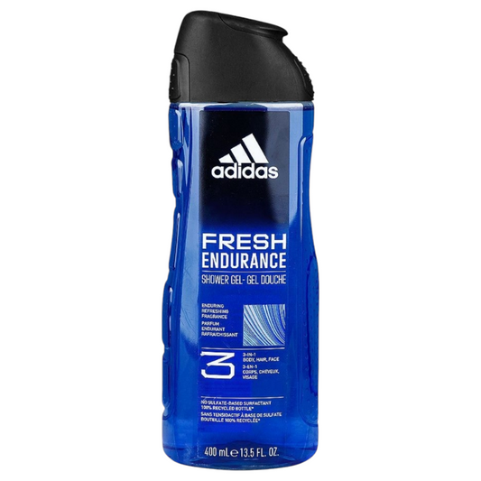 Adidas Fresh Endurance Refreshing Fragrance 3in1 Body, Hair & Face Shower Gel, 400ml