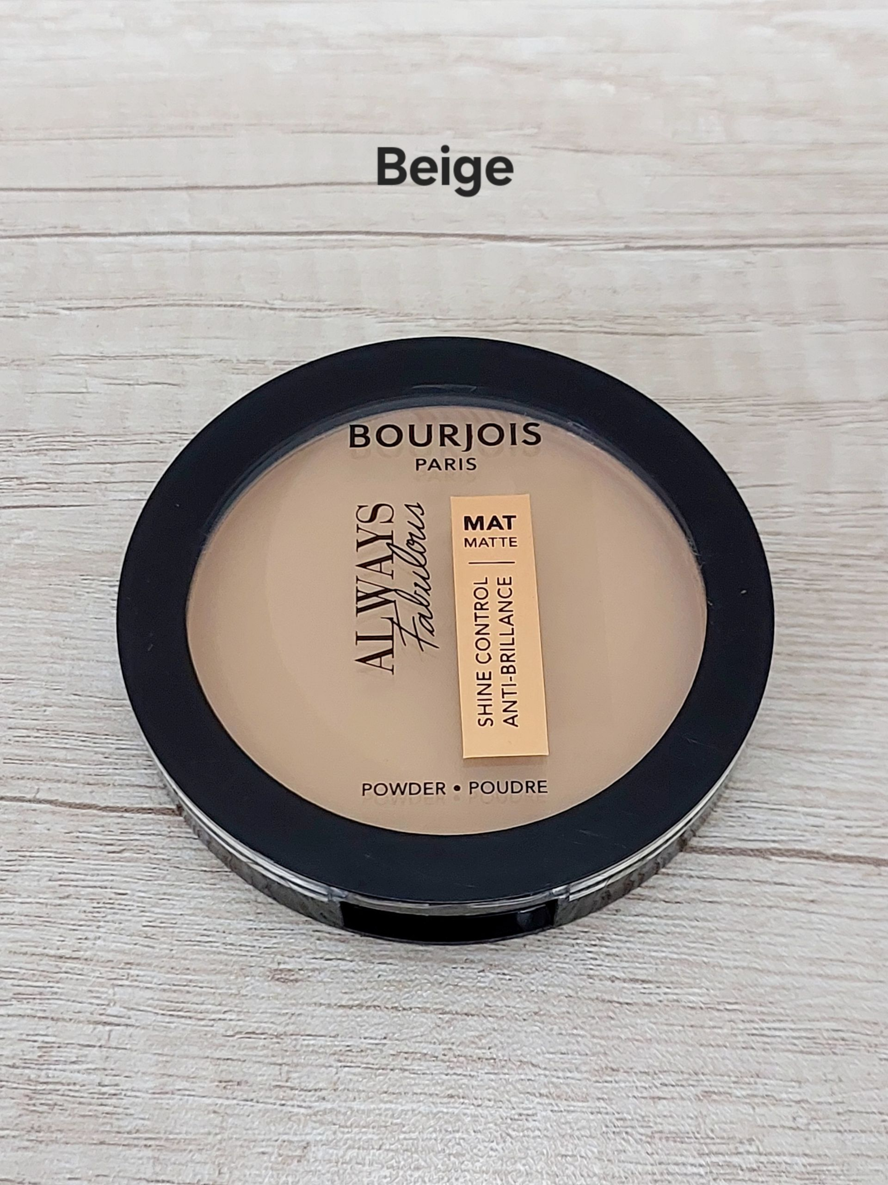 Bourjois Always Fabulous Matte Face Powder Beige