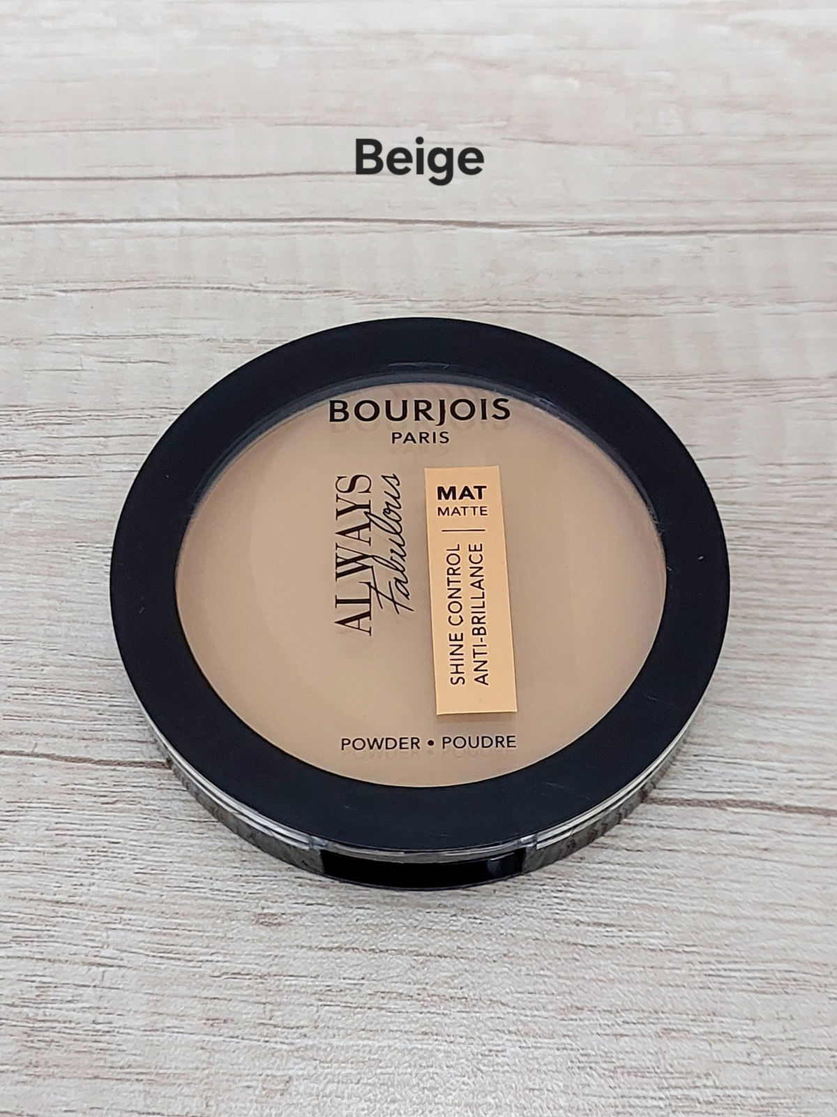 Bourjois Always Fabulous Matte Face Powder Beige