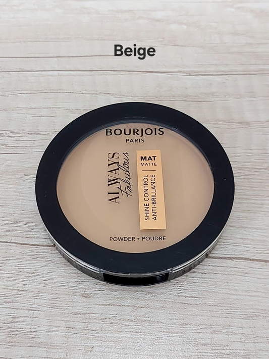 Bourjois Always Fabulous Matte Face Powder Beige