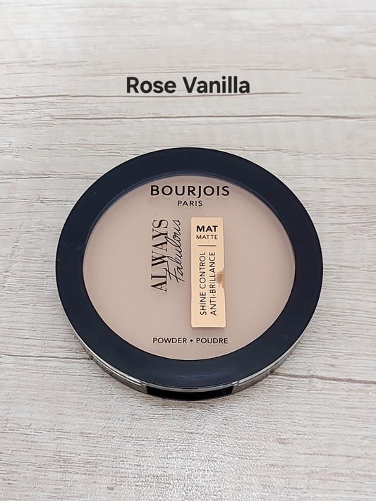 Bourjois Always Fabulous Matte Face Powder Rose Vanilla